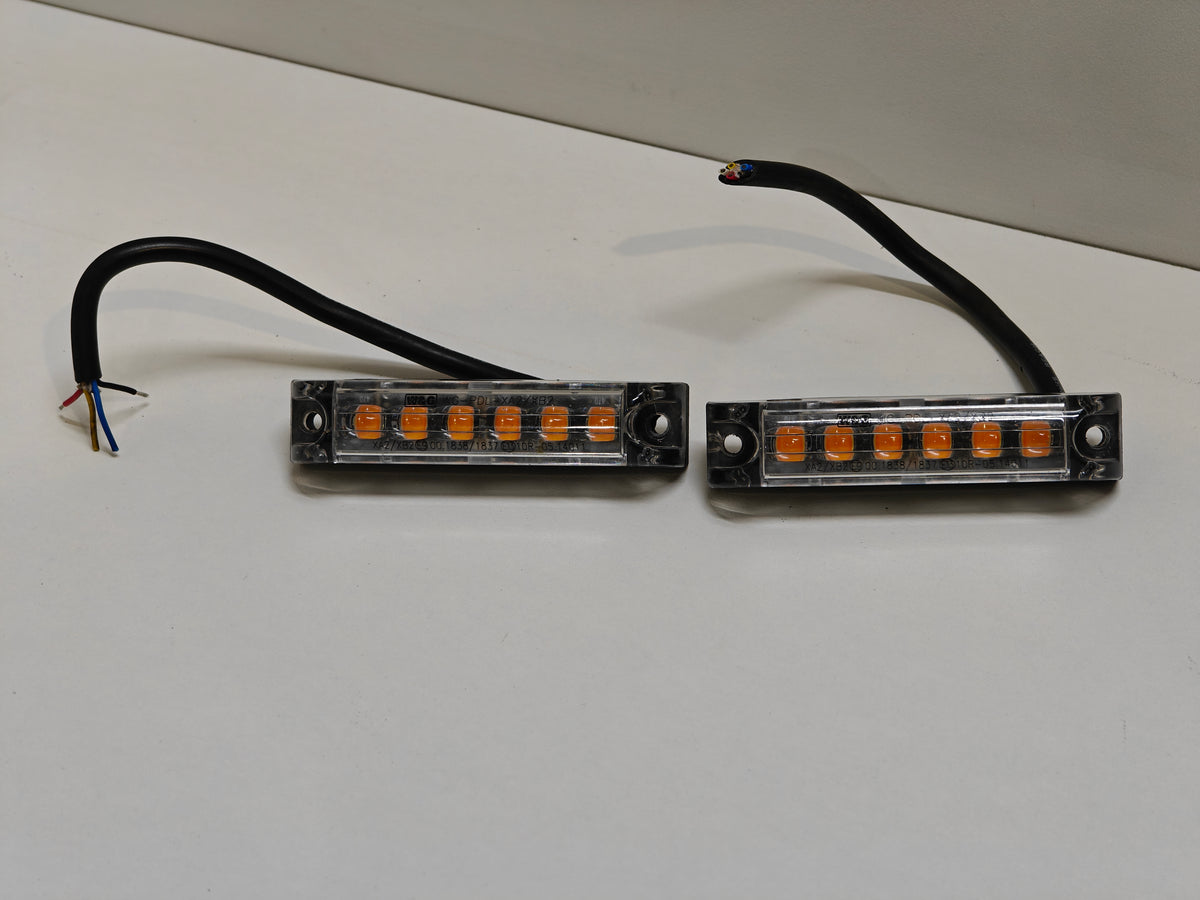 W&G Phantom led flitser set (amber)