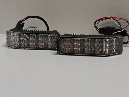 W&G KFS-W-AR led flitser set (amber)