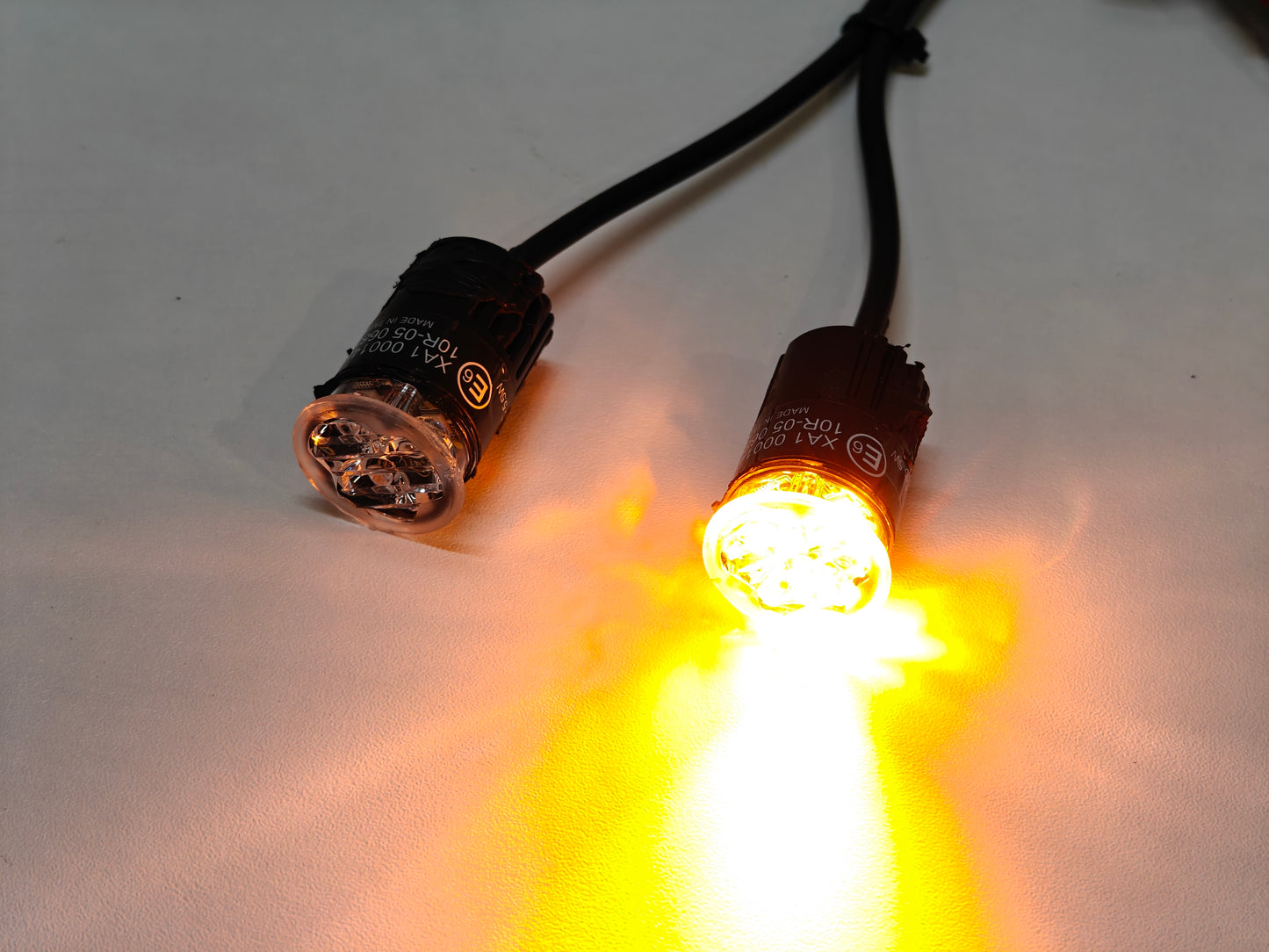 Axixtech UR03 led flitser set (amber)