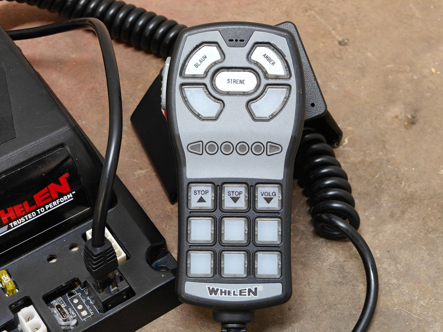 Whelen HHS3200 sirene set | bediensysteem