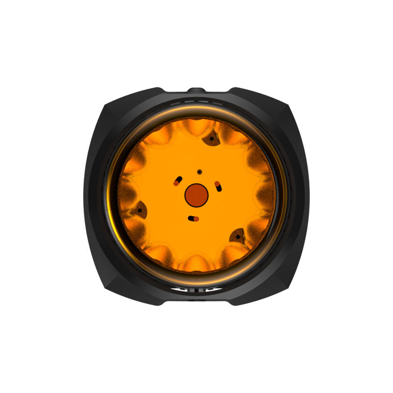 LED zwaailamp C12 | Magneet met accu | Amber