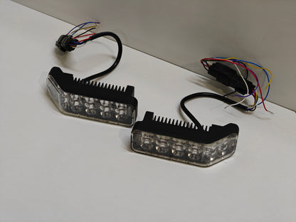 W&G KFS-W-AR led flitser set (amber)